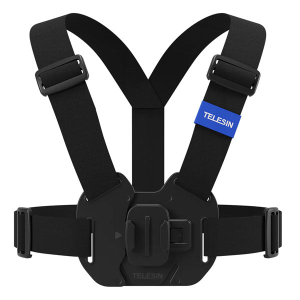 Telesin Vest Chest Strap Adjustable Mount Hands-Free POV for Action Cameras GP-UCS-001