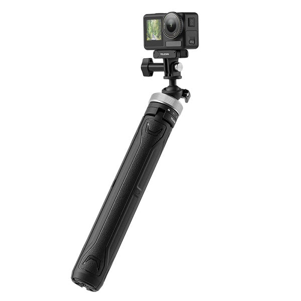 Telesin Panoramic Ball-Head Extendable Stick with Tripod for Action Cameras S1-TSS-01