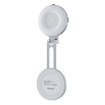 Telesin Magnetic Beauty Fill Light – MagSafe Ring Light with Mirror for Smartphones P5-BGD-01