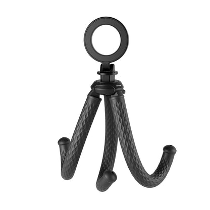Telesin Magnetic Flexible Octopus Tripod – 2 kg Load for Smartphones P3‑FM‑02