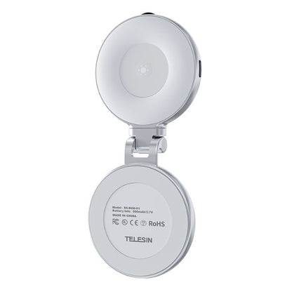 Telesin Magnetic Beauty Fill Light – MagSafe Ring Light with Mirror for Smartphones P5-BGD-01