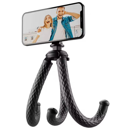 Telesin Magnetic Flexible Octopus Tripod – 2 kg Load for Smartphones P3‑FM‑02