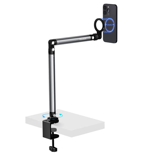 Telesin Magnetic Desktop Phone Clamp Adjustable Angle for Smartphone Devices P3-DS-02