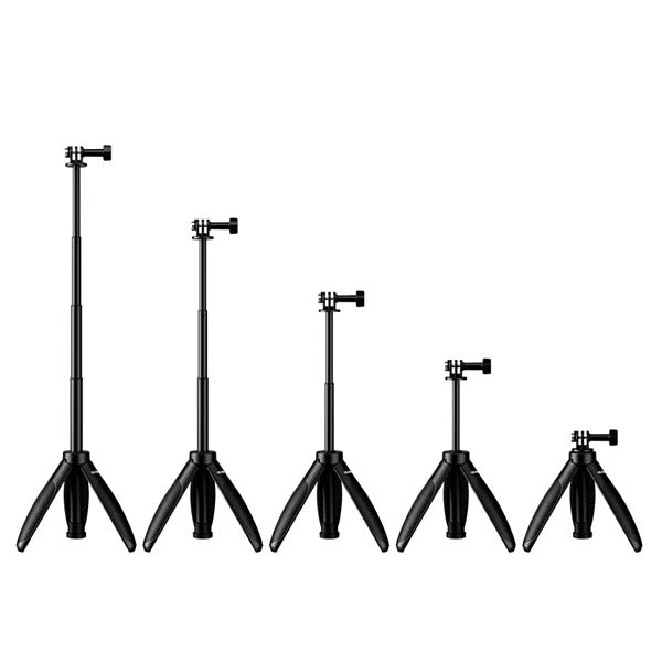 Telesin Mini Extendable Selfie Stick 2.0 with Tripod for Action Cameras S1-MNP-01