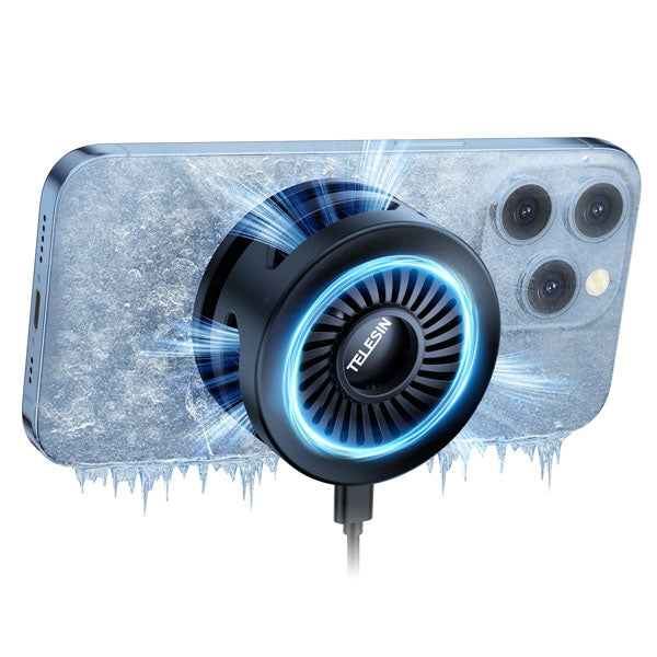 Telesin Magnetic Phone Cooler Fan for Smartphone Devices P9-MPR-02