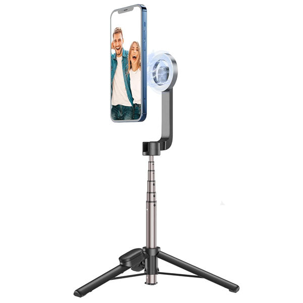 Telesin Magnetic Bluetooth Selfie Stick – iPhone MagSafe + Tripod WS-22005