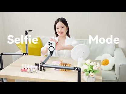 Telesin Magnetic Floor Base Stand Adjustable Height for Devices Smartphones P3-FS-01