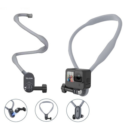 Telesin Magnetic Flexible Neck Holder Mount Max Version for Action Cameras TE-HNB-002